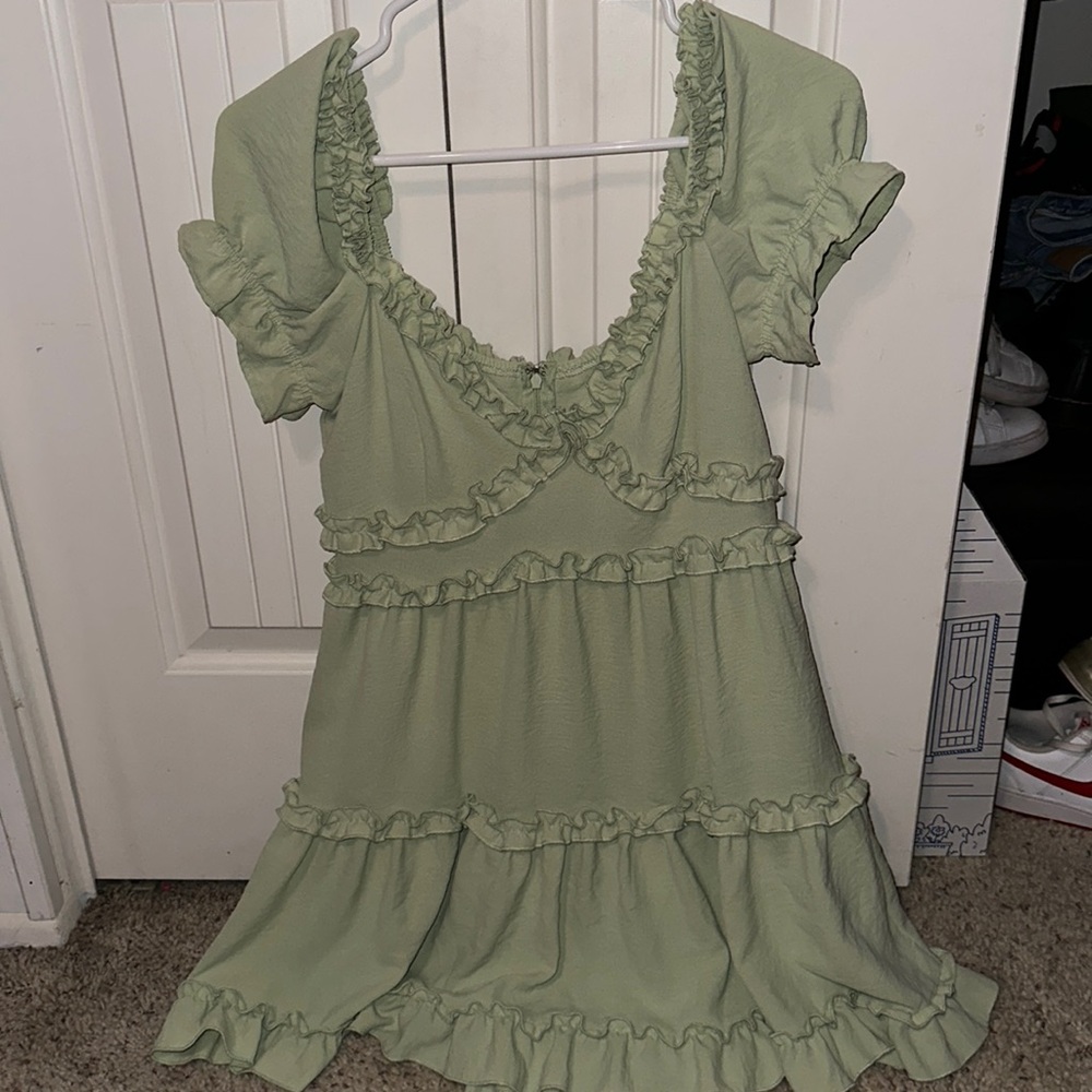 Green Spring Dress